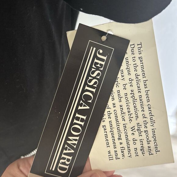 Jessica Howard Vintage 1980s Short Sleeved Zipper Blazer Size 14 - NWT - Picture 3 of 9